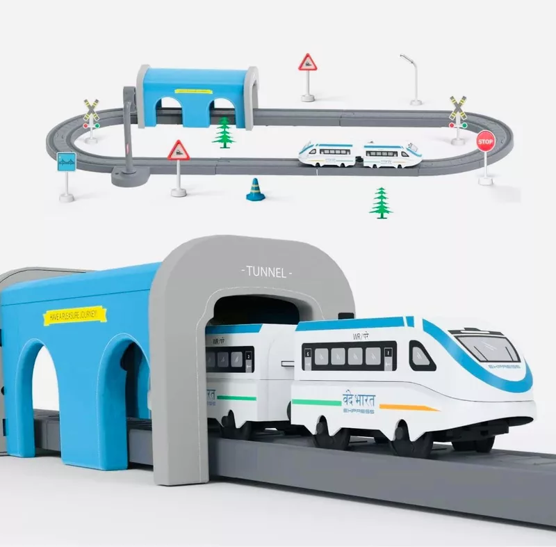 Indian City Train Set (28 Pcs)