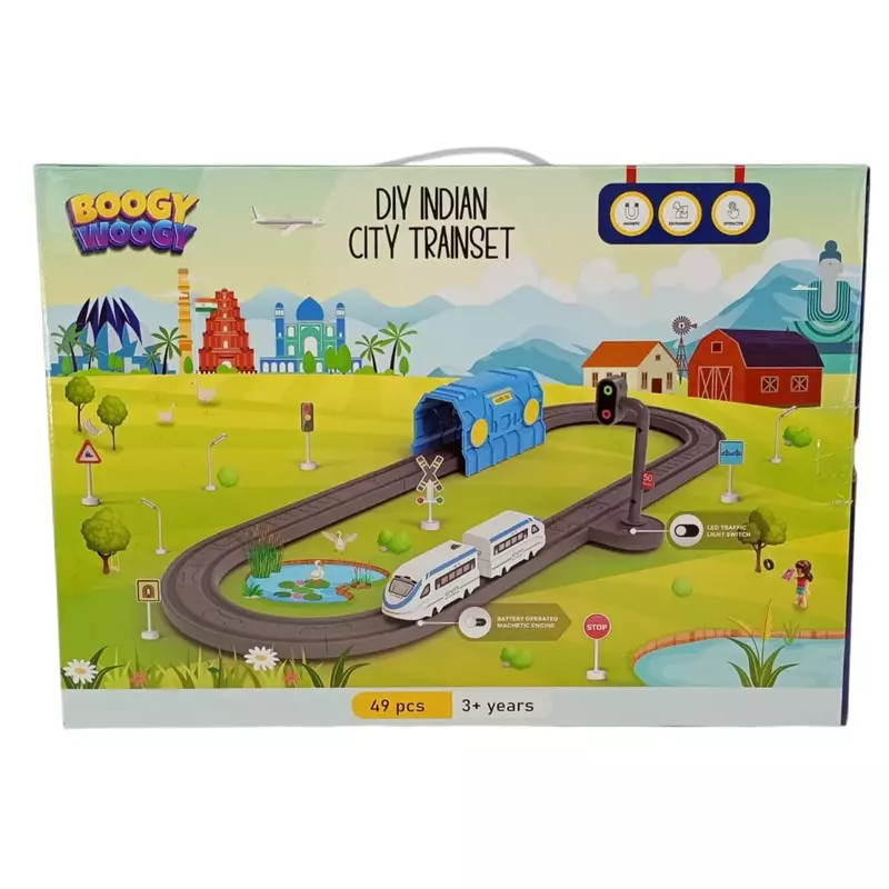 Indian City Train Set (49 Pcs)