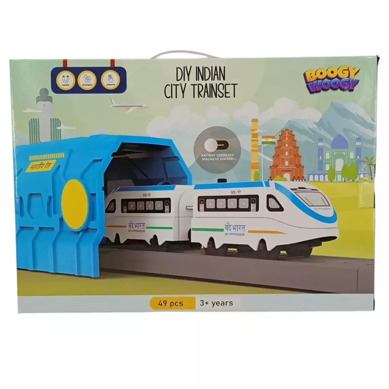 Indian City Train Set (49 Pcs)