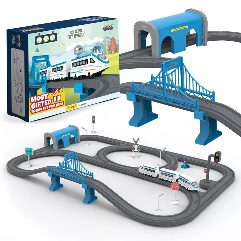Indian City Train Set (91 Pcs)