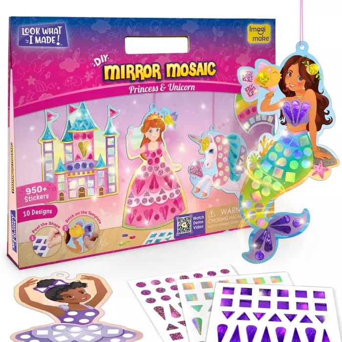 Mirror Mosaic - Princess & Unicorn