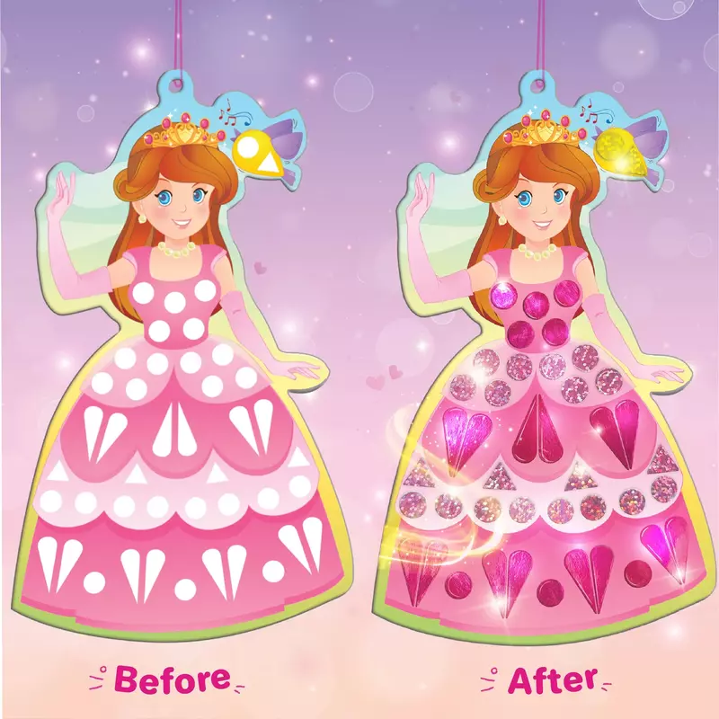 Mirror Mosaic - Princess & Unicorn