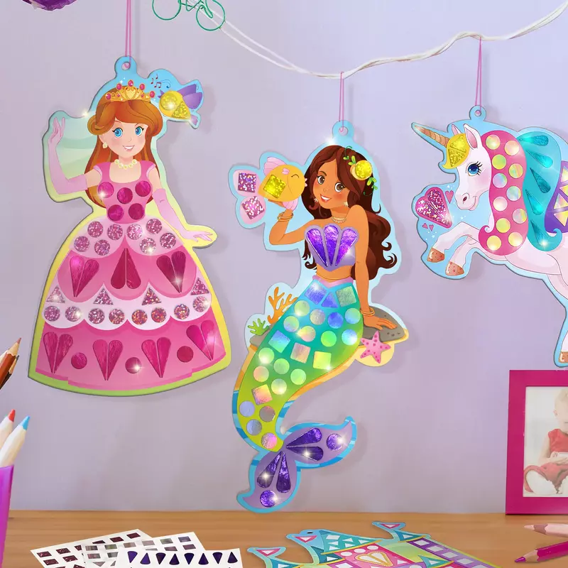 Mirror Mosaic - Princess & Unicorn