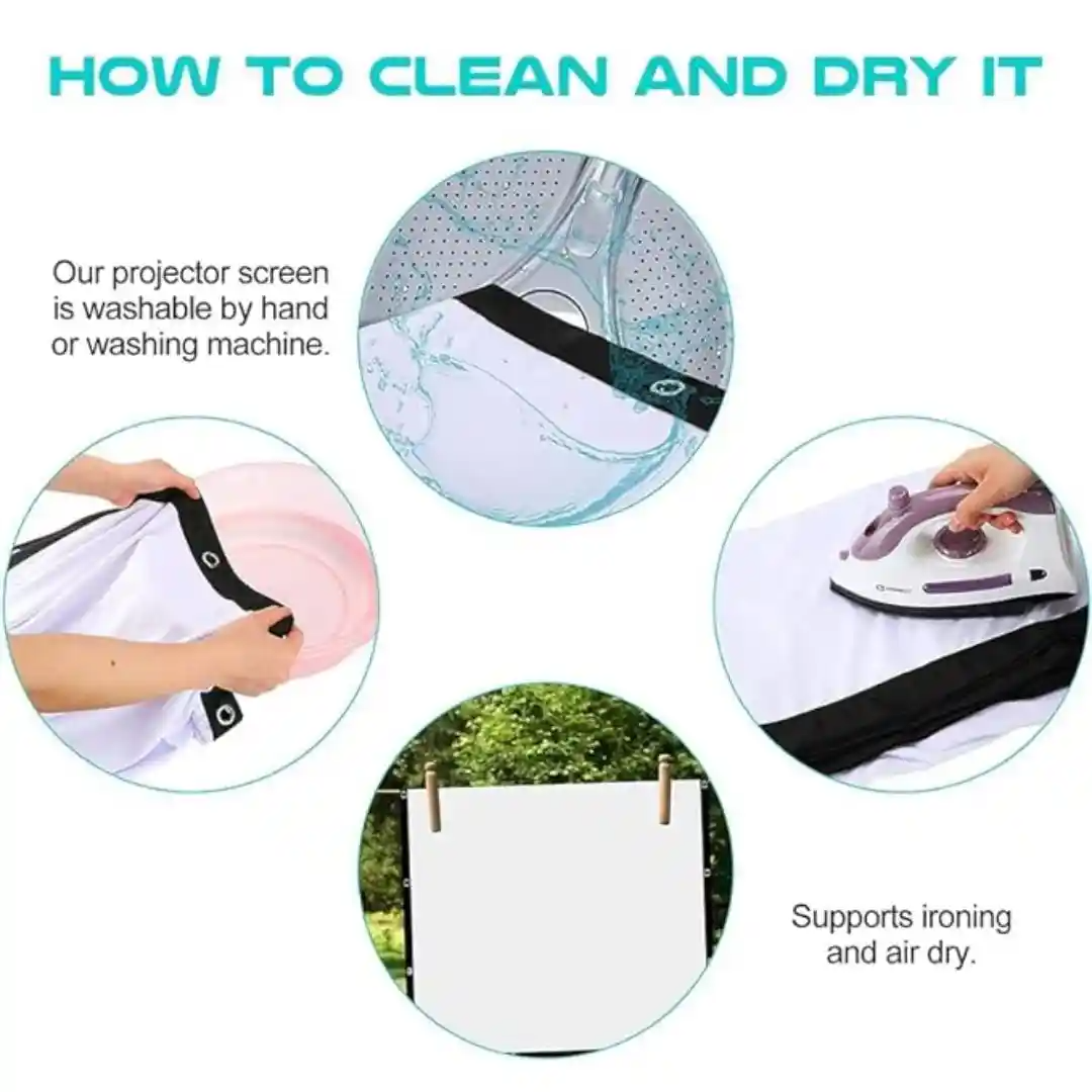 Tonzo Fabric 4:3 Projector Screen (150 Inch)