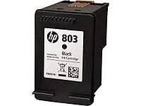 HP 803 Small Black Ink Cartridge - F6V23AA HP 803 Small Black Ink Cartridge - F6V23AA