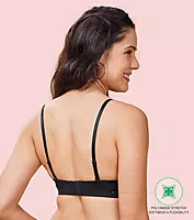 ENAMOR Innovations Strapless Multiway Women's Plunge Double Push-Up Bra - Padded, Wired, Medium Coverage F115