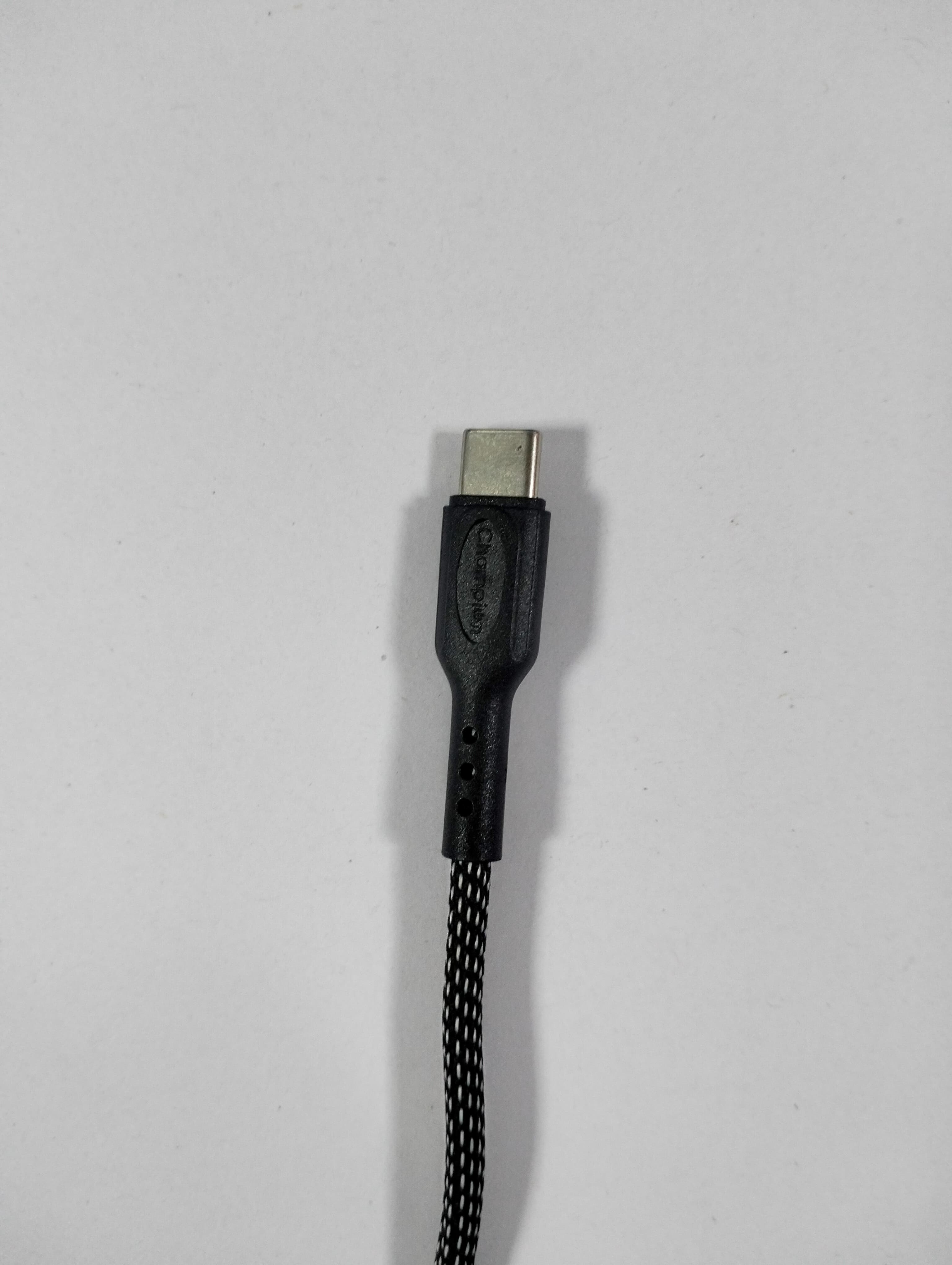 Champion USB 3Amp Data Sync & Charging Cable Braided 1M for all Android & Micro USB Devices (Black) Champion USB 3Amp Data Sync & Charging Cable Braided 1M for all Android & Micro USB Devices (Black)