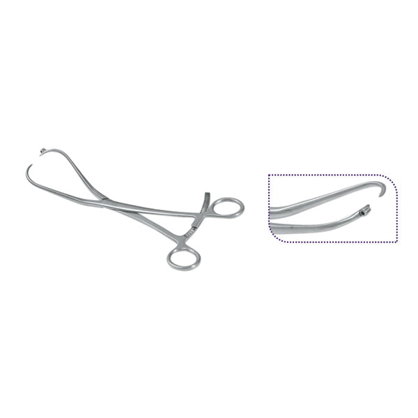 REDUCTION FORCEPS POINTED WITH K-WIRE GUIDE