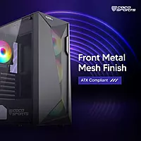 NOVA 330 Mid-Tower Case with Tempered Glass Panel