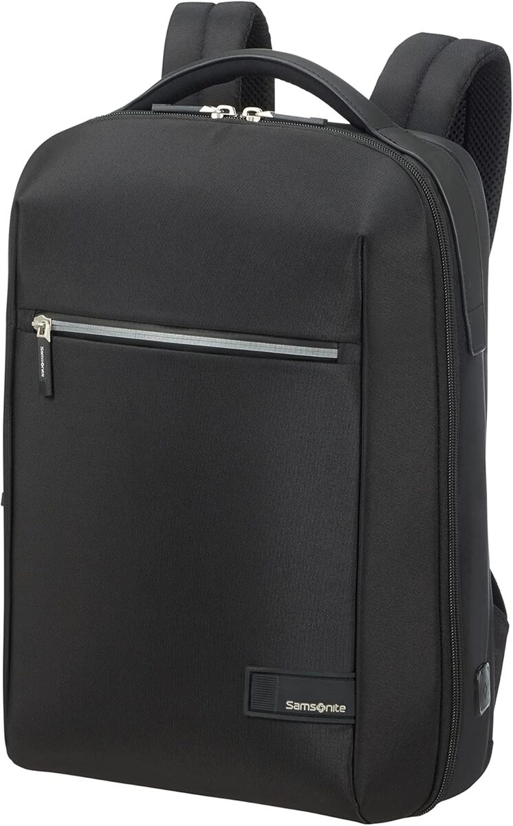 Samsonite Litepoint 14.1″ Laptop Backpack – Lightweight Office Bag  Black