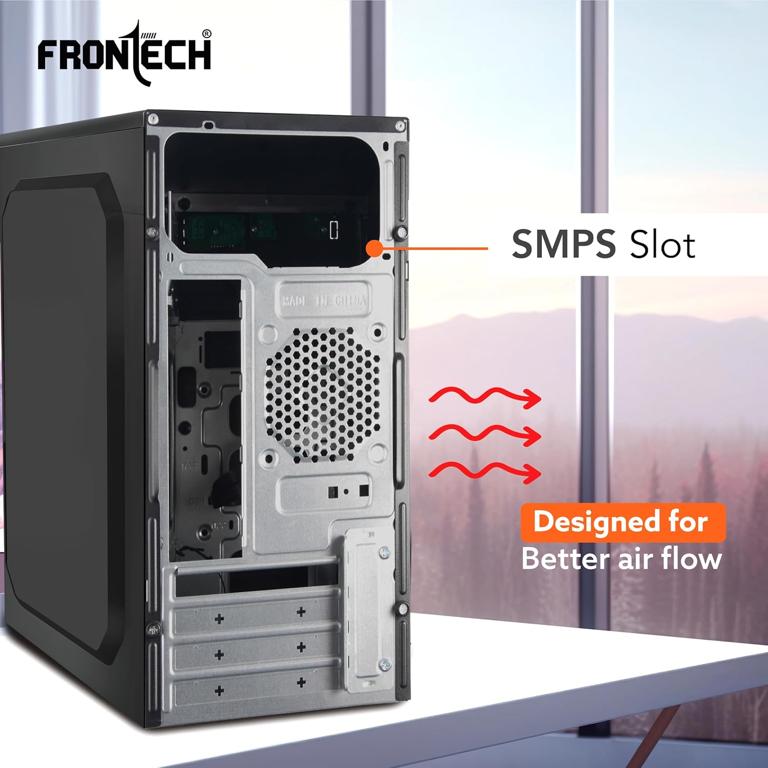 Frontech ICON FT-4371 Mid-Tower Gaming Case RGB