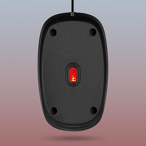 Zebronics Zeb-Power Wired USB Mouse – 3-Button | 1200 DPI Optical Sensor | Plug & Play | Windows & Mac Compatible