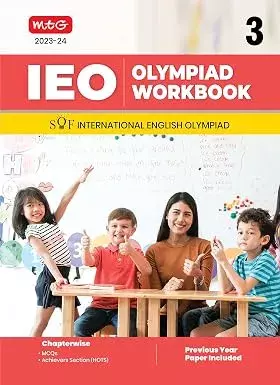 MTG International English Olympiad (IEO) Workbook for Class 3 - For 2023-2024
