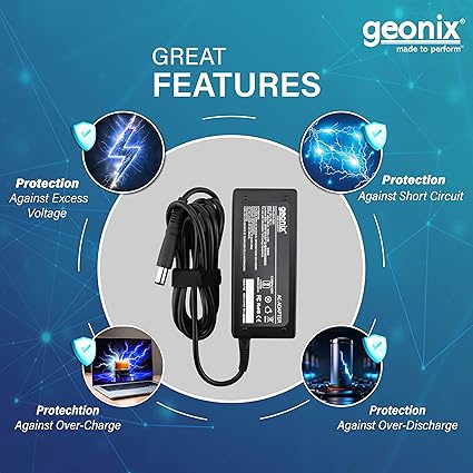 Geonix Laptop Adapter GXLA65SAC for Asus Laptops - 19V 3.34A, PIN-5.5*2.5