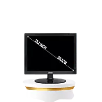 ​Geonix 15.1-Inch LED PC Monitor, VGA & HDMI Inputs-‎GXTF-WVHDF151