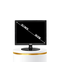 GEONIX 15.1" LED PC Monitor, VGA & HDMI, 1024x768, ‎GXTF-WVHDF151