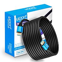 Uport 10M Desktop Power Cord – Premium 10-meter cord with gold connectors. Ensures excellent conductivity and durability for desktop devices.