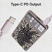 ZEBRONICS FUN MW65 Wireless Power Bank, 10000 mAh, Rapid Charge, Built-in Wireless Charging Pad, Outputs - 22.5W Wired | 15W Wireless, Type C PD, LED Indicator