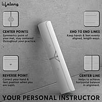 Lifelong Yoga Mat For Women & Men Tpe Material 6Mm Anti-Slip Yoga Mat With Bag For Gym Workout