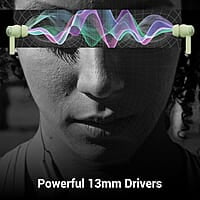 ZEBRONICS MIST in-Ear Wireless Earbuds, with up-to 27 Hours Backup, Environmental Noise Cancellation (ENC), Gaming Mode, Touch Control, Voice Assistant Support, Splash Proof Design