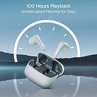 boAt Airdopes Atom 81 Pro Truly Wireless in Ear Ear Buds W/100Hrs of Playtime, 4 Mics with Enx, Beast Mode with 50Ms Low Latency, 13Mm Drivers, Iwp Tech, ASAP Charge