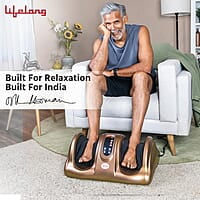 Lifelong Foot Massager Machine for Pain Relief with Kneading function