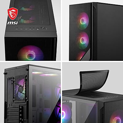 MSI MAG Forge 120A Airflow Cabinet MSI MAG Forge 120A Airflow Cabinet
