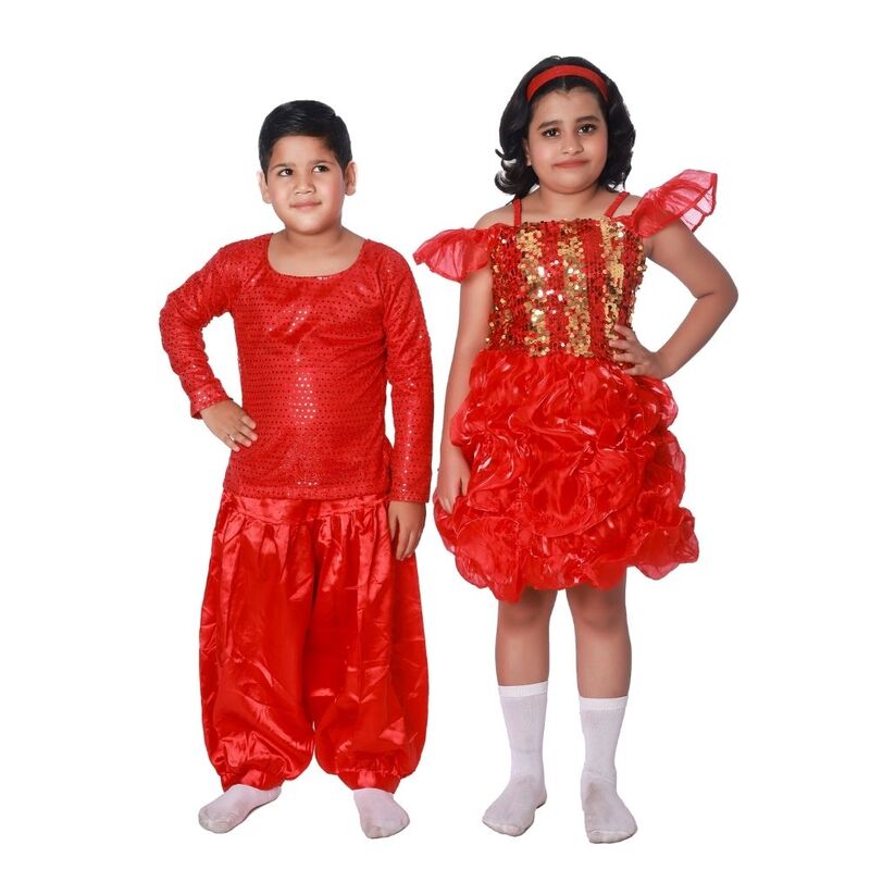 Westren Dance Dress Combo Set for Boys & Girls