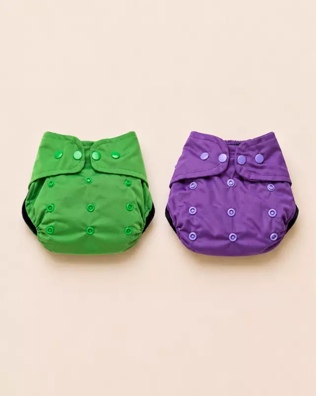 cloth diaper solid colors combo