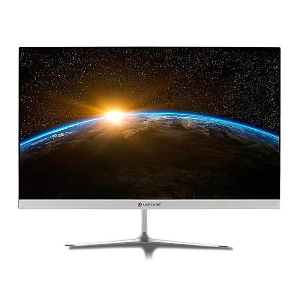Lapcare LM24WFHD 24" LED monitor. Features Full HD resolution, IPS panel, HDMI & VGA ports, and a sleek design.