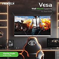 Frontech 22" Full HD Monitor – 1920x1080, Vivid Colors, Wide Viewing Angles, Ideal for Gaming, Work & Entertainment, 1 Year Warranty