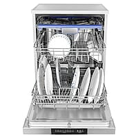 Faber 14 Place Settings Dishwasher ( FFSD 8PR 14S, Silver, Power 3D Wash for Tough Stains, Silent operation