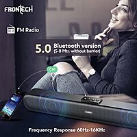 Frontech – SW-0191P RGB Speaker System, Rich Bass & Clear Sound | Perfect for Gaming, Music, Movies & Home Entertainment