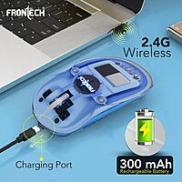 Frontech MS-0072 – Wired optical mouse with 1000 DPI, ergonomic design, and smooth tracking for precise and comfortable everyday use.