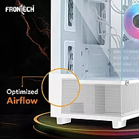 Frontech SNOWY FT-4288 High-Airflow White Tower