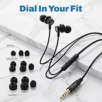 EVM HF-03 3.5mm Wired Earphone - Black