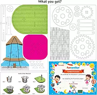 Wind Mill Rotating Pen Stand