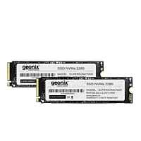 Geonix 512GB M.2 NVMe SSD, 2280, 6Gb/s, 2650/2000 Mbps, 5 Years Warranty, GXNVME512GB