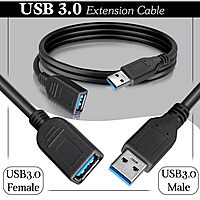 Live Tech LT-REACH USB Extension Cable – 1.5M Durable & Flexible Extension for USB Devices