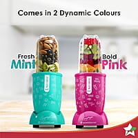 Wonderchef Nutri-blend GO, 22000 RPM 400 W 1 Unbreakable Jar