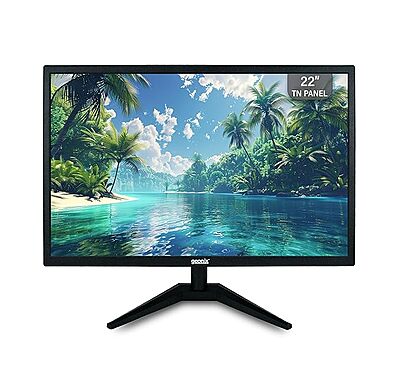 GEONIX 22" Full HD LED PC Monitor, 1680x1050, VGA & HDMI