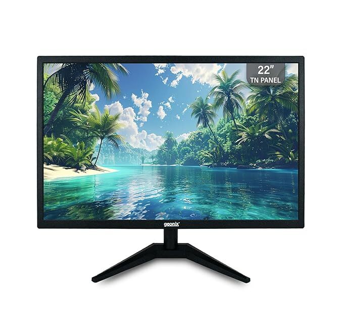 GEONIX 22" Full HD LED PC Monitor, 1680x1050, VGA & HDMI GEONIX 22" Full HD LED PC Monitor, 1680x1050, VGA & HDMI