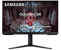 Samsung Odyssey G5, 27" 165Hz VA QHD Gaming Monitor, FreeSync Premium,LS27CG510EWXXL