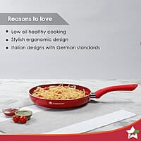 Wonderchef Royal Velvet 24 cm Non-Stick Fry Pan 3 mm  1.8 litres