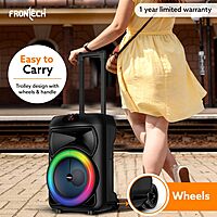 Frontech Encore SW-0136 – 2.1 channel speaker with punchy bass, clear sound, perfect for music, movies, and everyday home entertainment.