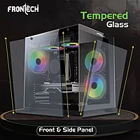 Frontech FT-4383 MAGNUS ARGB Mid-Tower Gaming Case