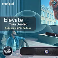 Frontech SW-0071 Echolite speakers deliver crystal-clear audio with stylish RGB lighting—perfect for music, gaming, and entertainment setups.