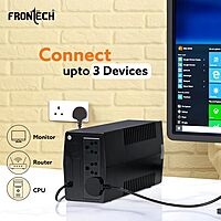 Frontech FT-2569 – FORCE series UPS delivering stable 600VA backup, perfect for PCs, routers, and essential electronics.