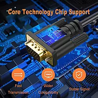 Techie HDMI to VGA Cable 1.8M (TCHV2)