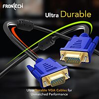 Frontech VGA Cable – Clear & Stable Video Output Cable for Reliable Connectivity